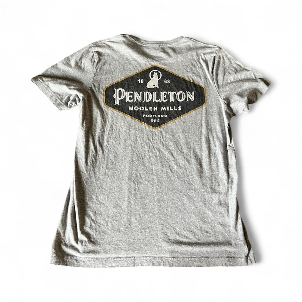 Men's Heritage Lobo Diamond Logo Graphic T-Shirt Sz Large